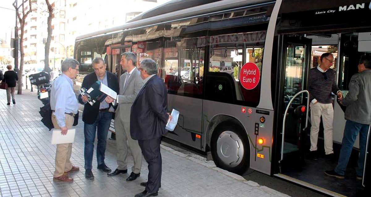 Alcoi prova un autobús híbrid