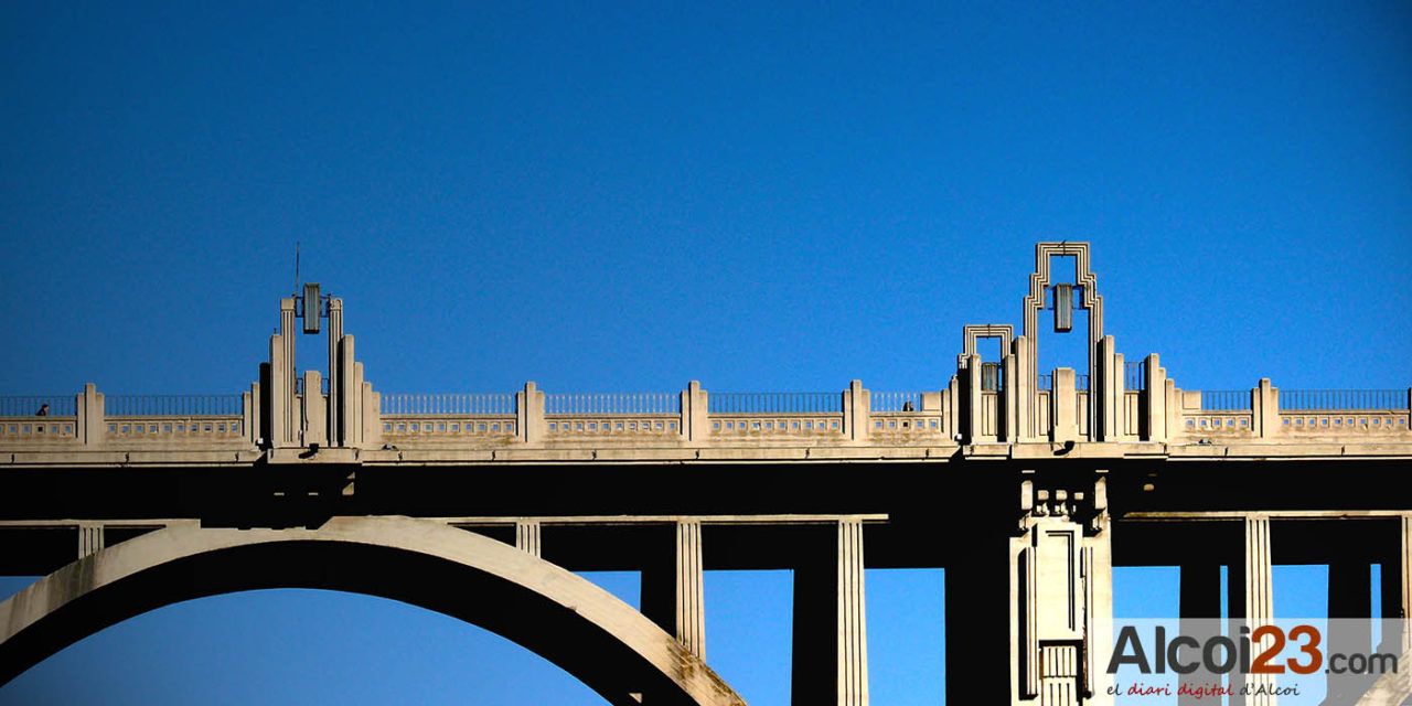 Guanyar Alcoi apunta a la carbonatació com a problema estructural del pont de Sant Jordi