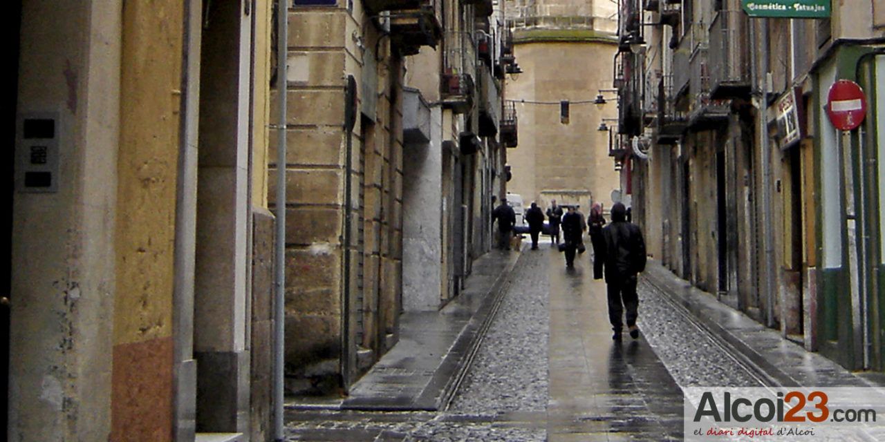Ciudadanos Alcoy critica la «excesiva lentitud» del proyecto de la calle Sant Francesc