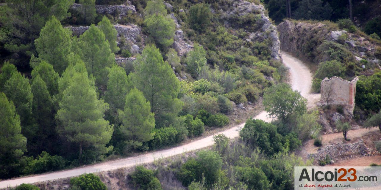 Avances para la adecuación de la Vía Verde del Serpis entre Muro de Alcoy y Villalonga