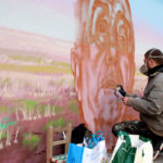 El graffiter ‘Vincent’ ens parla del seu mural homenatge a Joan Valls