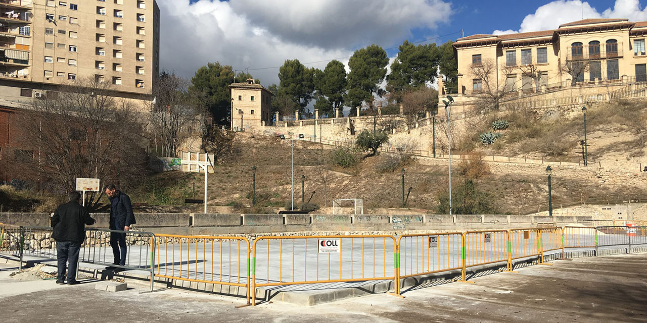 Un nou «skatepark» per a la zona ajardinada del riu Riquer