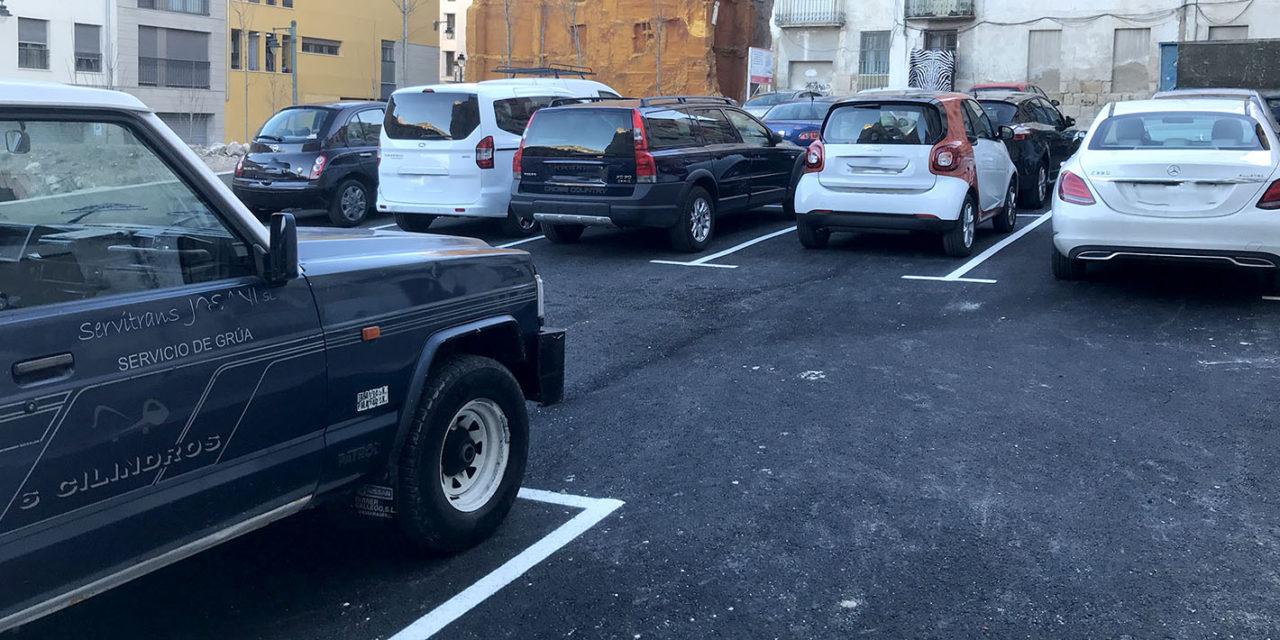 Finalitzen les obres del solar del forn morú