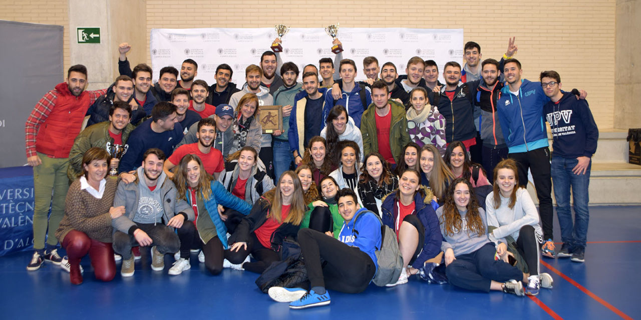 El Campus de Alcoy vencedor del XV Torneo Intercampus UPV