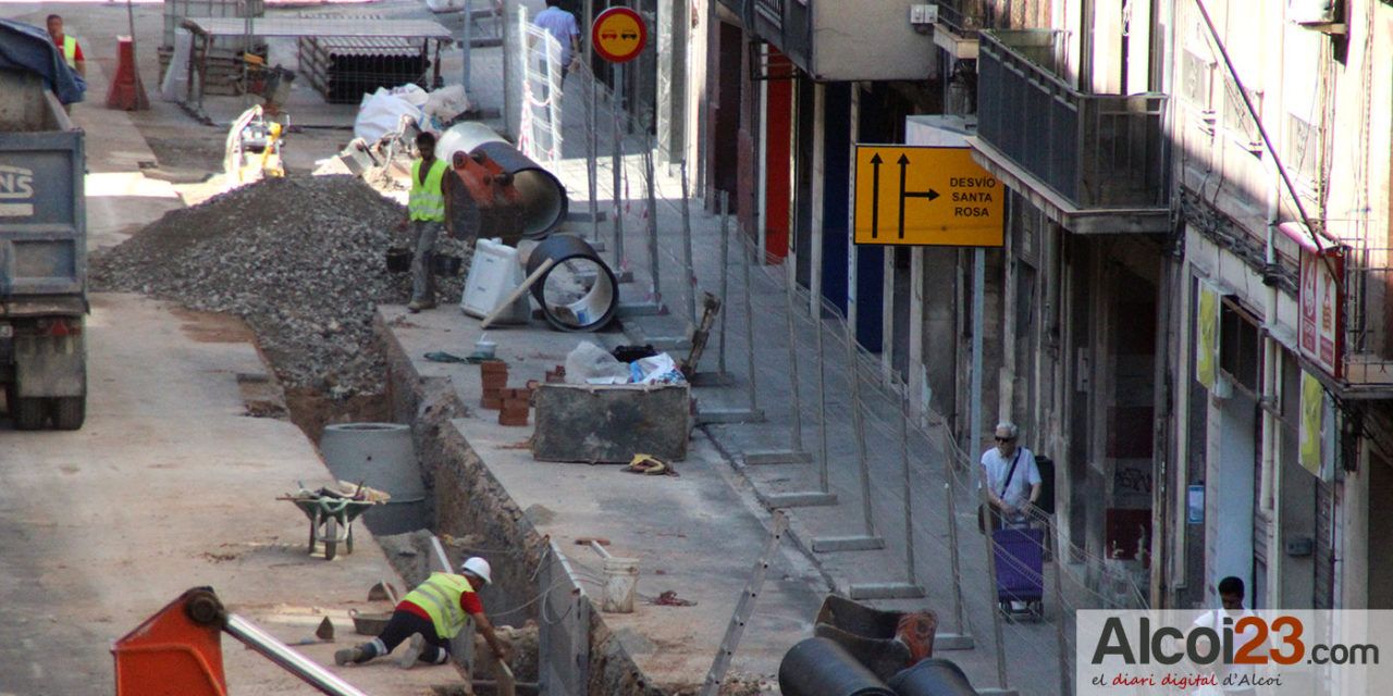 El dimarts s’obrirà un carril al carrer Entença ente Isaac Peral i Góngora