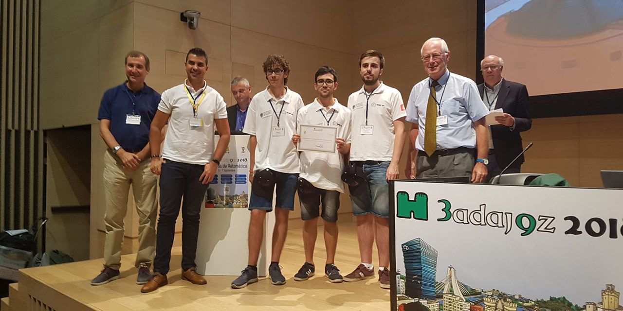 El equipo del Campus de Alcoy en gana el Campeonato Nacional de Robots