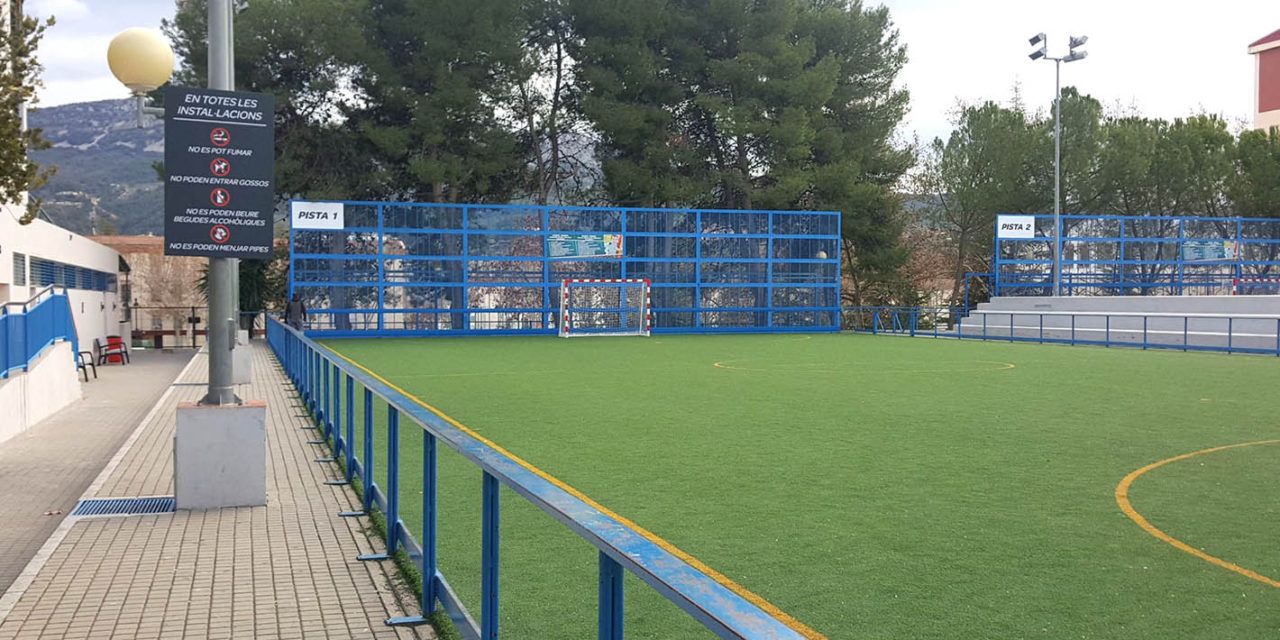 S’aprova la licitació de la pista de futbol sala de Caramanxel