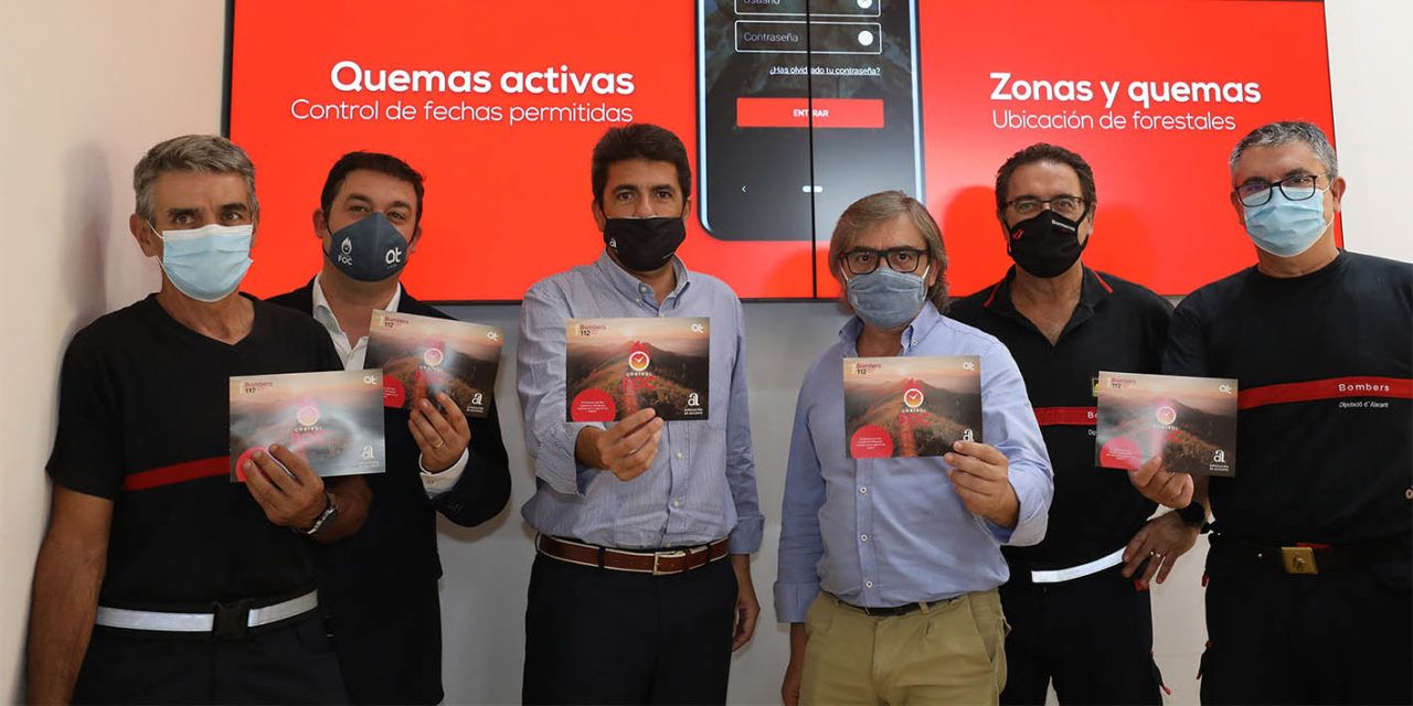 Los bomberos de la Diputación, pioneros en el uso de una app para controlar y monitorizar quemas agrícolas