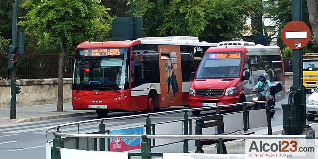 Detecten un error informàtic en l’expedició dels bons de l’autobús urbà d’Alcoi