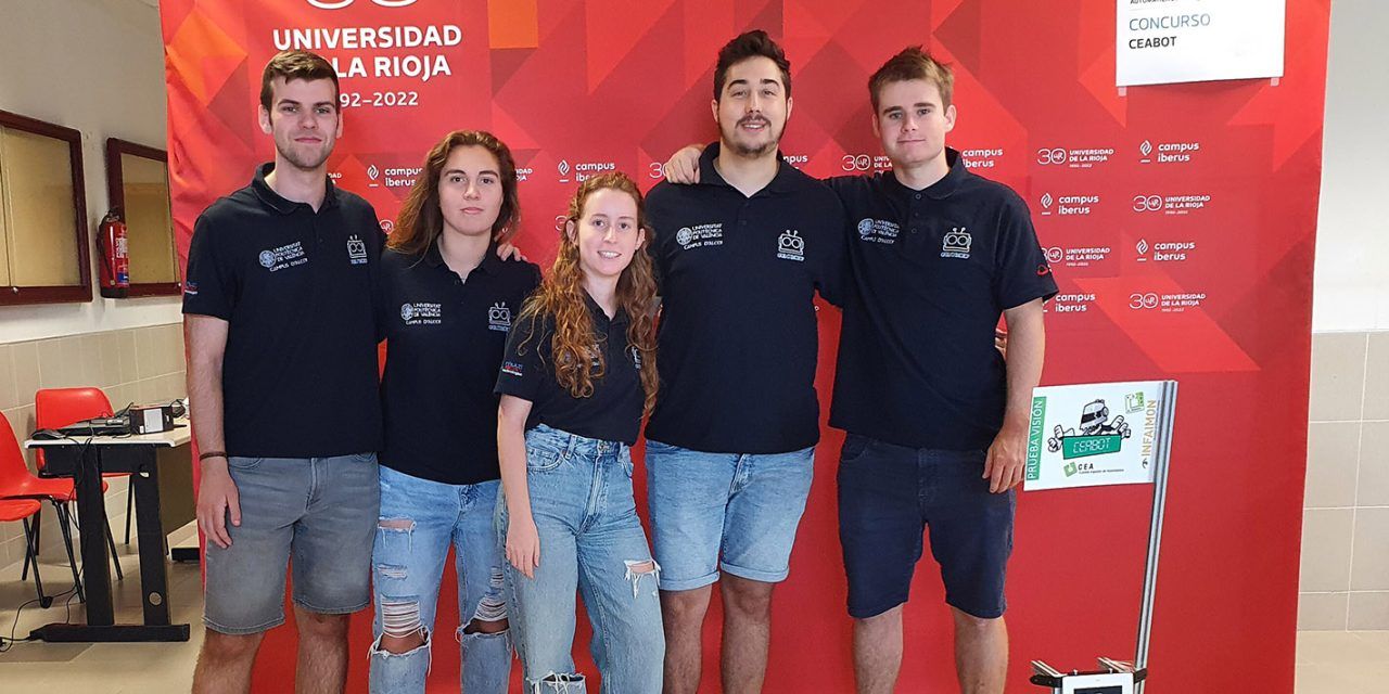 El grup de robòtica del Campus d’Alcoi de la UPV, campió del concurs nacional de CEABOT