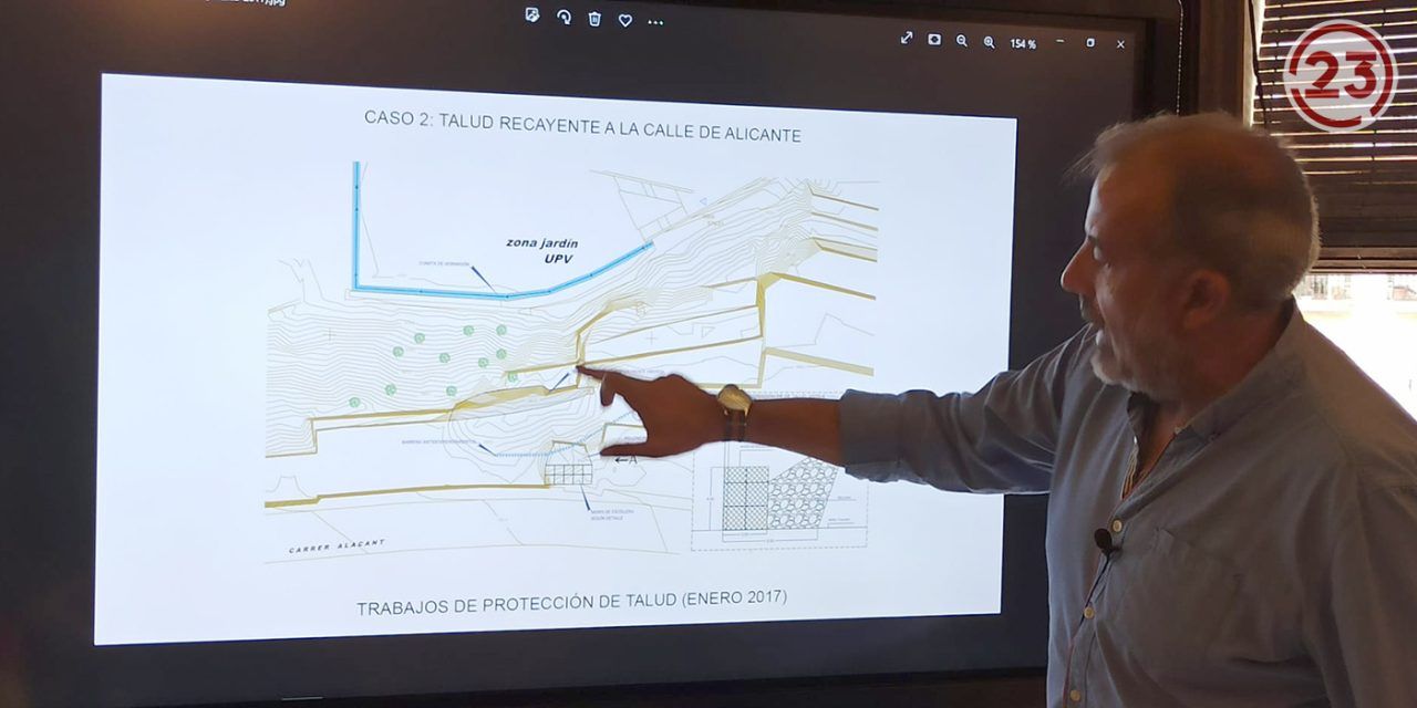 El Ayuntamiento de Alcoy actuará de manera solidaria en la ladera de La Beniata