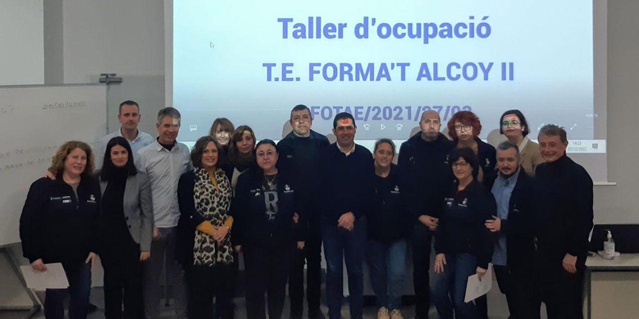 Finalitza el ‘Taller d’Ocupació Forma’t Alcoi II’